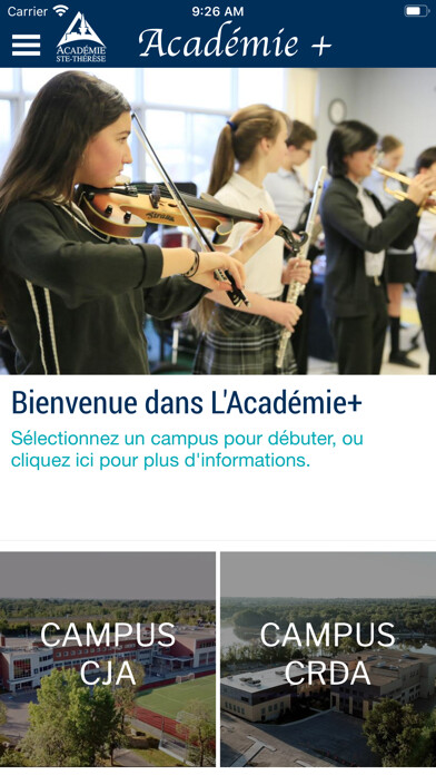 Emulate iPhone app Académie + using MyAndroid Emulate iPhone app Académie + using MyAndroid