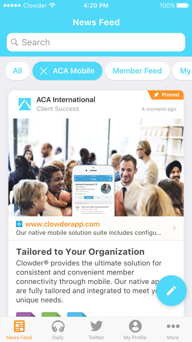 Emulate iPhone app ACA International using MyAndroid