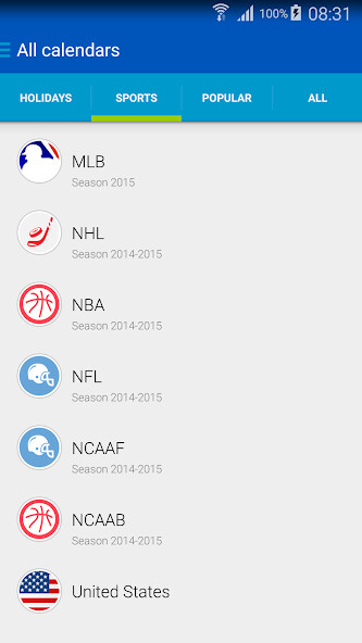 Run android online APK aCalendar Store from MyAndroid or emulate aCalendar Store using MyAndroid