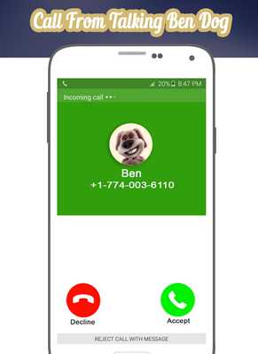 Emulate Android APK A Call From Talking Ben Dog Emulate Android APK A Call From Talking Ben Dog
