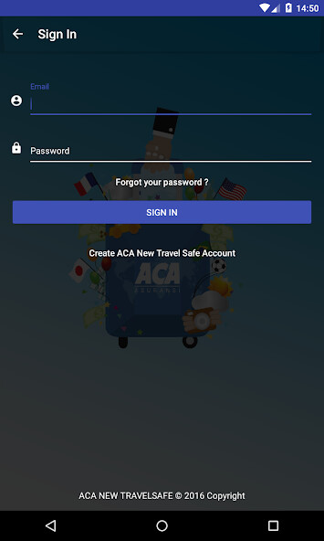 Run android online APK ACA New Travelsafe from MyAndroid or emulate ACA New Travelsafe using MyAndroid