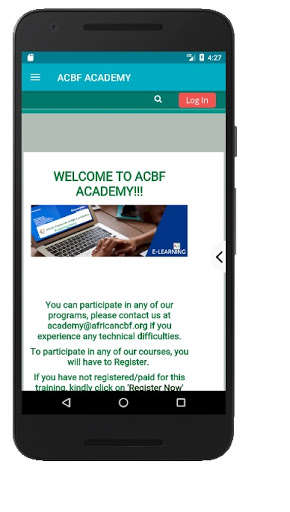 Run android online APK ACBF from MyAndroid or emulate ACBF using MyAndroid