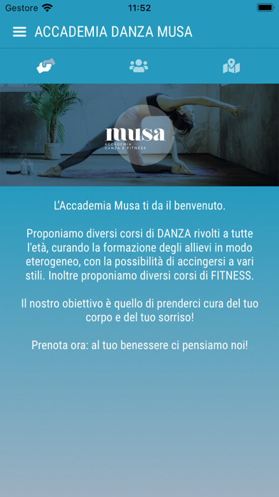 Emulate iPhone app Accademia Danza Musa using MyAndroid Emulate iPhone app Accademia Danza Musa using MyAndroid