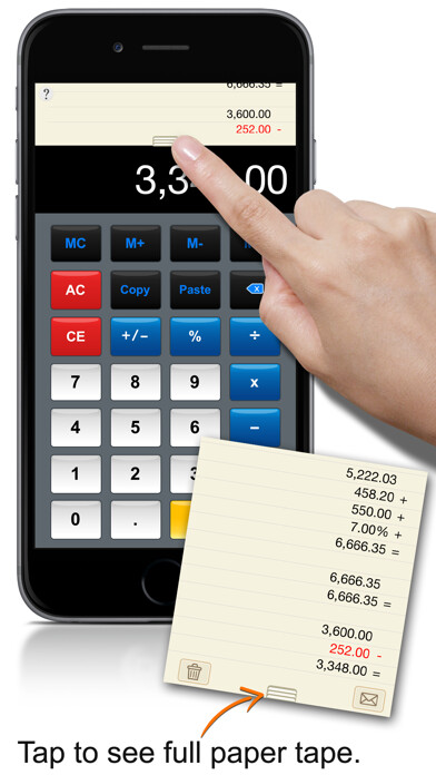 Emulate iPhone app Acc Calculator using MyAndroid