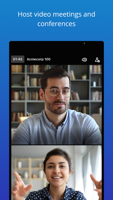 Emulate iPhone app Accent Meetings using MyAndroid