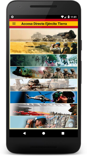 Run android online APK Accesos Ejrcito de Tierra from MyAndroid or emulate Accesos Ejrcito de Tierra using MyAndroid
