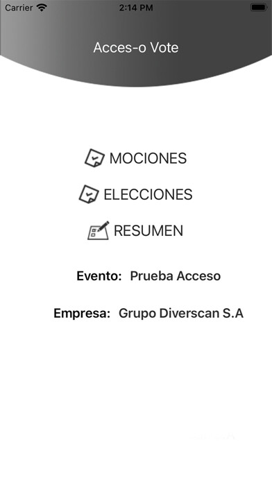 Emulate iPhone app Acces-o Vote using MyAndroid