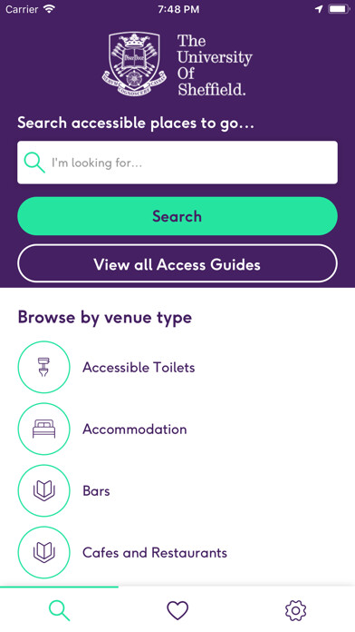 Emulate iPhone app AccessAble - UOS using MyAndroid