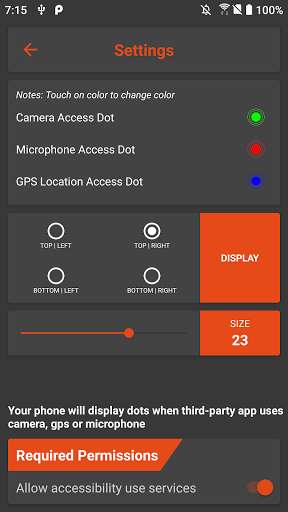 Run android online APK Access Dots BigH - Camera, GPS, microphone access from MyAndroid or emulate Access Dots BigH - Camera, GPS, microphone access using MyAndroid