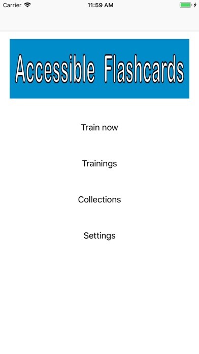 Emulate iPhone app Accessible flash cards using MyAndroid Emulate iPhone app Accessible flash cards using MyAndroid