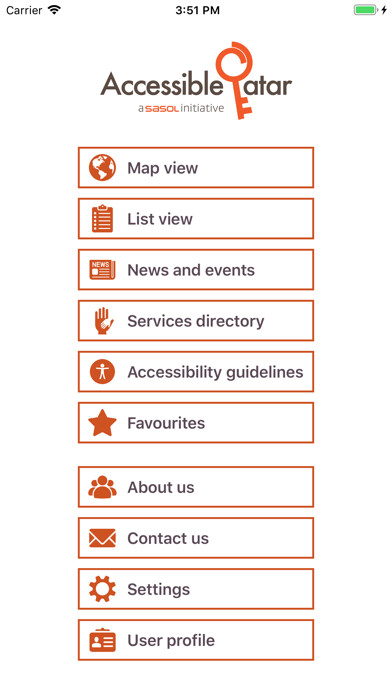 Emulate iPhone app Accessible Qatar using MyAndroid Emulate iPhone app Accessible Qatar using MyAndroid