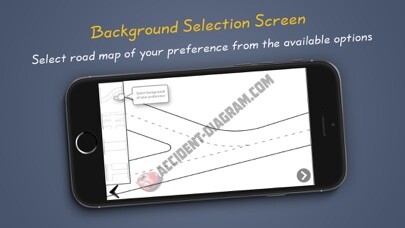 Emulate iPhone app Accident Diagram using MyAndroid