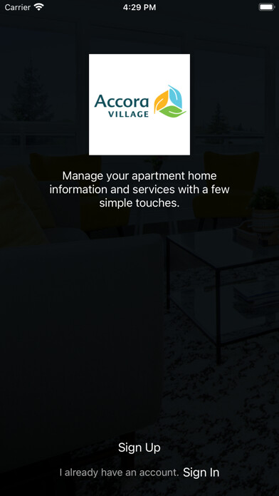 Emulate iPhone app Accora Village Resident using MyAndroid Emulate iPhone app Accora Village Resident using MyAndroid