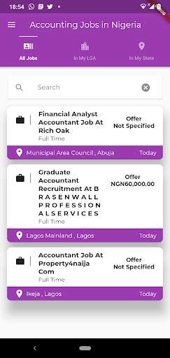 Run android online APK Accounting and Finance Jobs in Nigeria from MyAndroid or emulate Accounting and Finance Jobs in Nigeria using MyAndroid