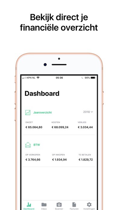 Emulate iPhone app AccountingBox using MyAndroid