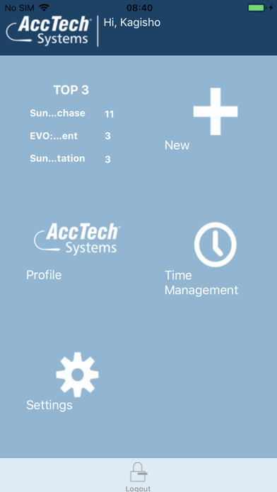 Emulate iPhone app AccTech BPM using MyAndroid