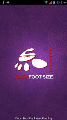 Emulate Android APK Accu Foot Size