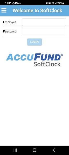 Emulate iPhone app AccuFund SoftClock using MyAndroid Emulate iPhone app AccuFund SoftClock using MyAndroid