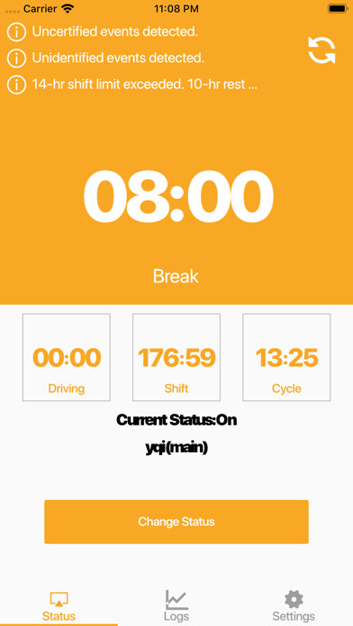 Emulate iPhone app AccuGPS ELD using MyAndroid Emulate iPhone app AccuGPS ELD using MyAndroid