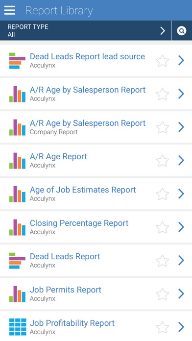 Emulate iPhone app Acculynx Reports Plus using MyAndroid