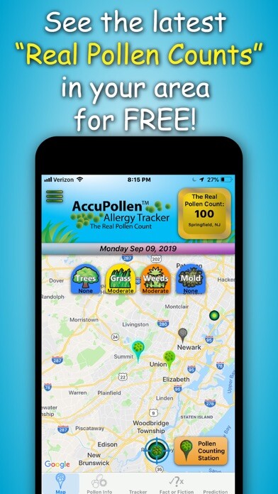 Emulate iPhone app AccuPollen™ Allergy Tracker using MyAndroid Emulate iPhone app AccuPollen™ Allergy Tracker using MyAndroid