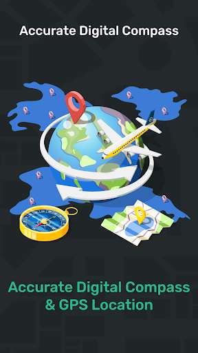 Run android online APK Accurate Digital Compass from MyAndroid or emulate Accurate Digital Compass using MyAndroid