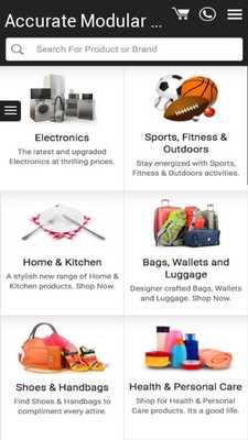 Emulate Android APK Accurate Modular Kitchen