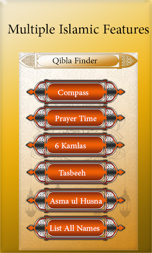Run android online APK Accurate Qibla Finder: Prayer Times, Mecca finder from MyAndroid or emulate Accurate Qibla Finder: Prayer Times, Mecca finder using MyAndroid