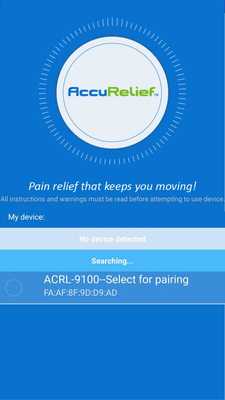 Emulate Android APK AccuRelief