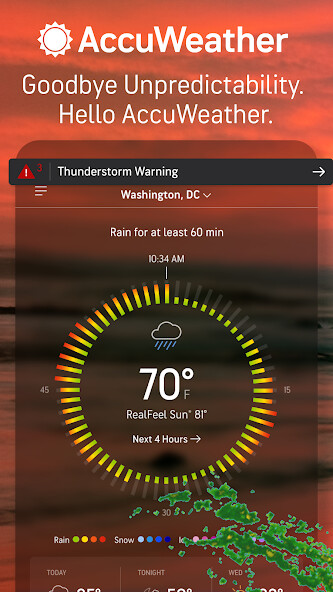 Run android online APK AccuWeather: Weather Radar from MyAndroid or emulate AccuWeather: Weather Radar using MyAndroid