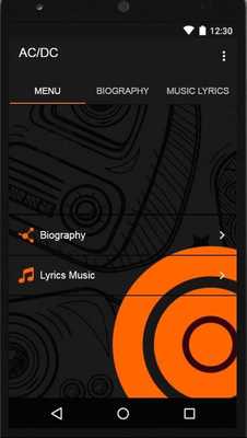 Emulate Android APK AC/DC - Thunderstruck lyrics