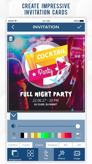 Emulate iPhone app Ace Invitation Maker - eCards using MyAndroid Emulate iPhone app Ace Invitation Maker - eCards using MyAndroid