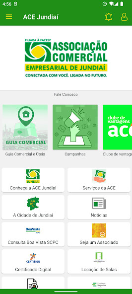 Emulate iPhone app ACE Jundiaí using MyAndroid Emulate iPhone app ACE Jundiaí using MyAndroid