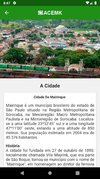 Run android online APK ACEMK Mairinque from MyAndroid or emulate ACEMK Mairinque using MyAndroid