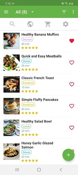 Run android online APK Ace Recipes - My Cookbook from MyAndroid or emulate Ace Recipes - My Cookbook using MyAndroid