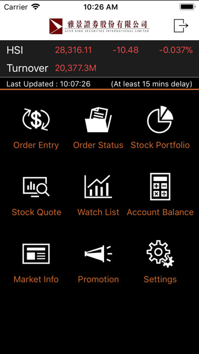 Emulate iPhone app ACER KING SECURITIES LTD using MyAndroid Emulate iPhone app ACER KING SECURITIES LTD using MyAndroid