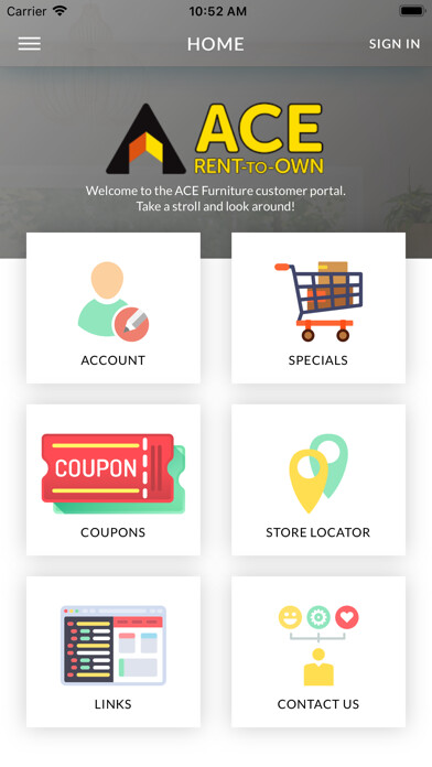 Emulate iPhone app Ace RTO Customer Portal using MyAndroid
