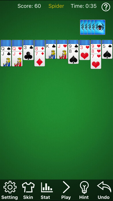 Emulate iPhone app Ace Spider Solitaire -Classic Klondike Card Puzzle using MyAndroid Emulate iPhone app Ace Spider Solitaire -Classic Klondike Card Puzzle using MyAndroid