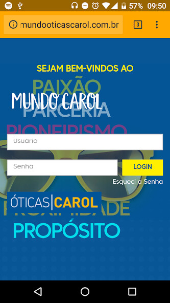 Run android online APK Acesso ao Mundo Óticas Carol from MyAndroid or emulate Acesso ao Mundo Óticas Carol using MyAndroid Run android online APK Acesso ao Mundo Óticas Carol from MyAndroid or emulate Acesso ao Mundo Óticas Carol using MyAndroid