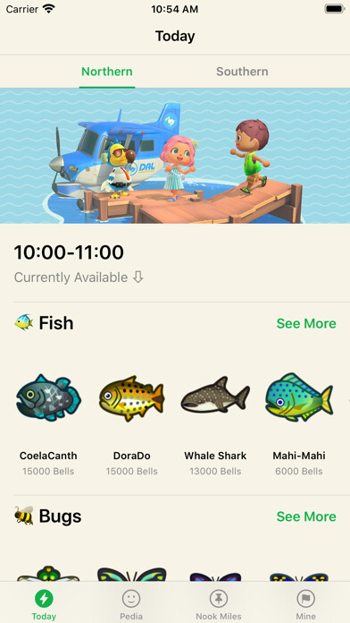 Emulate iPhone app AC Guide for Animal Crossing using MyAndroid