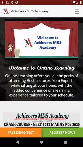 Run android online APK Achievers MDS Academy from MyAndroid or emulate Achievers MDS Academy using MyAndroid Run android online APK Achievers MDS Academy from MyAndroid or emulate Achievers MDS Academy using MyAndroid