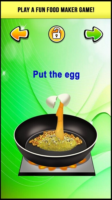 Emulate iPhone app A Chinese Food Maker & Cooking Game - fortune cookie making game! using MyAndroid