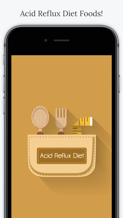 Emulate iPhone app Acid Reflux Diet using MyAndroid