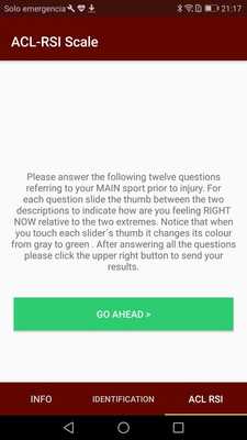 Emulate Android APK ACL-RSI KNEE SCORE Emulate Android APK ACL-RSI KNEE SCORE