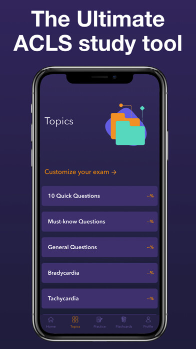 Emulate iPhone app ACLS Review & Pretest using MyAndroid Emulate iPhone app ACLS Review & Pretest using MyAndroid