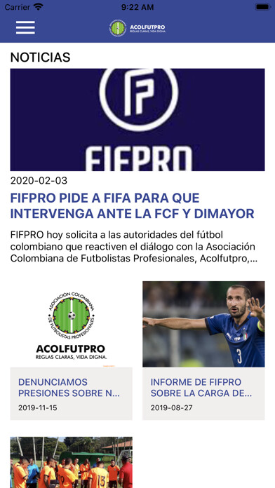 Emulate iPhone app Acolfutpro using MyAndroid Emulate iPhone app Acolfutpro using MyAndroid