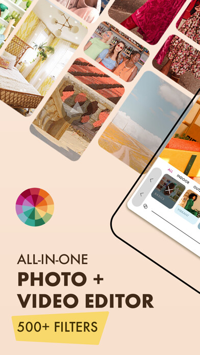 Emulate iPhone app A Color Story: Photo + Video using MyAndroid