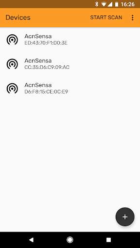 Run android online APK aconno sensorics from MyAndroid or emulate aconno sensorics using MyAndroid