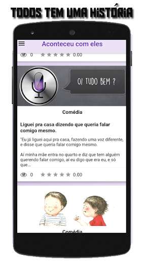 Run android online APK Aconteceu comigo História from MyAndroid or emulate Aconteceu comigo História using MyAndroid