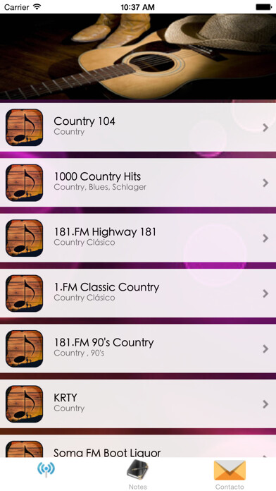 Emulate iPhone app A+ Country Radios - Country Music Radio using MyAndroid Emulate iPhone app A+ Country Radios - Country Music Radio using MyAndroid
